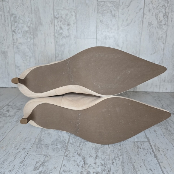 Seychelles Beige Suede Ankle Booties - Picture 9 of 10